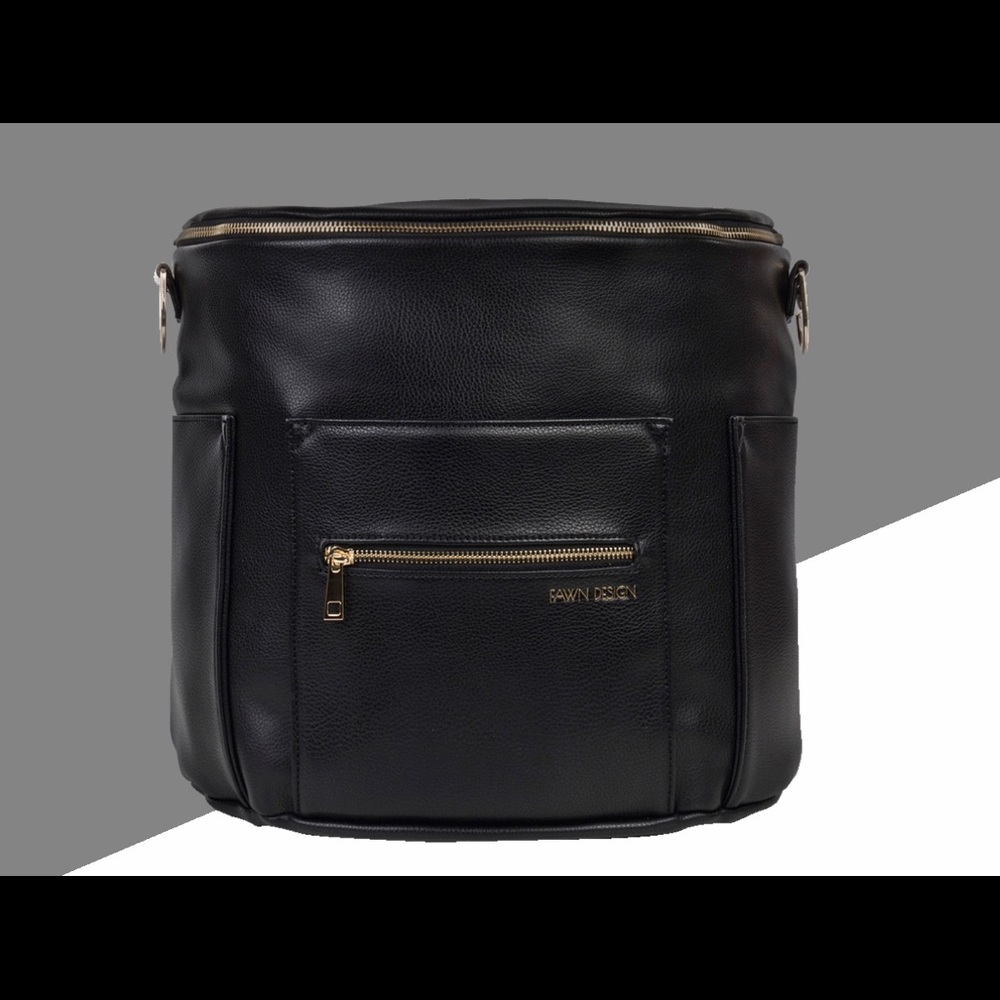 Black Fawn Design Bag with hooks
